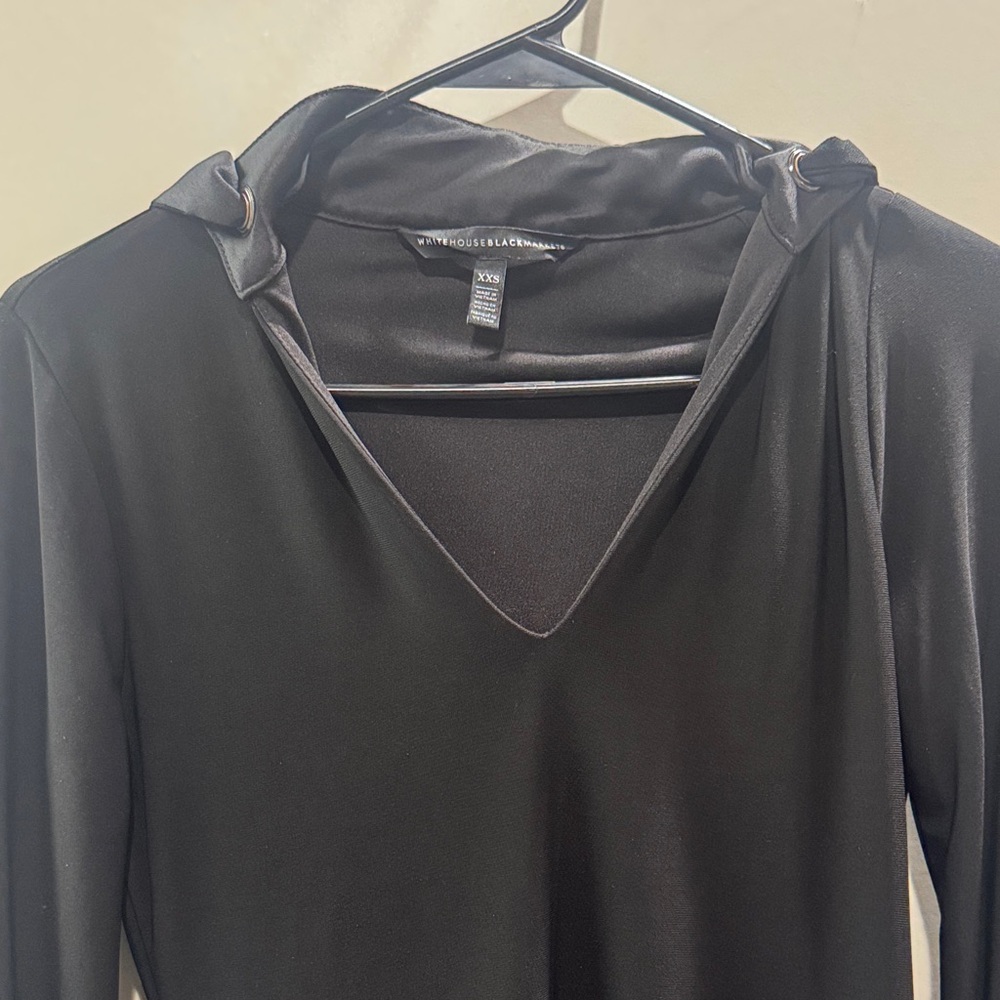 White House Black Market Black Garment